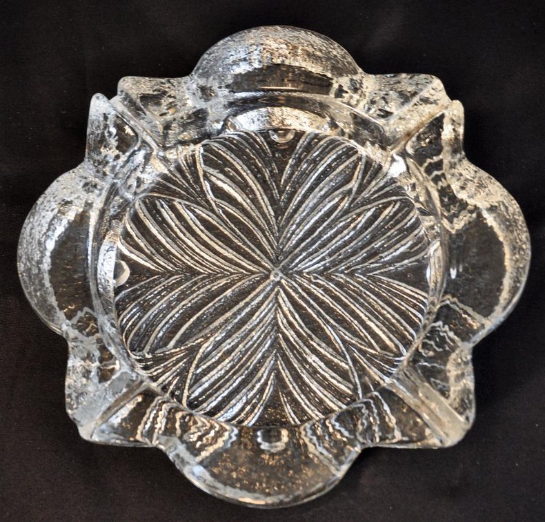 Glass Ashtray by Blenko