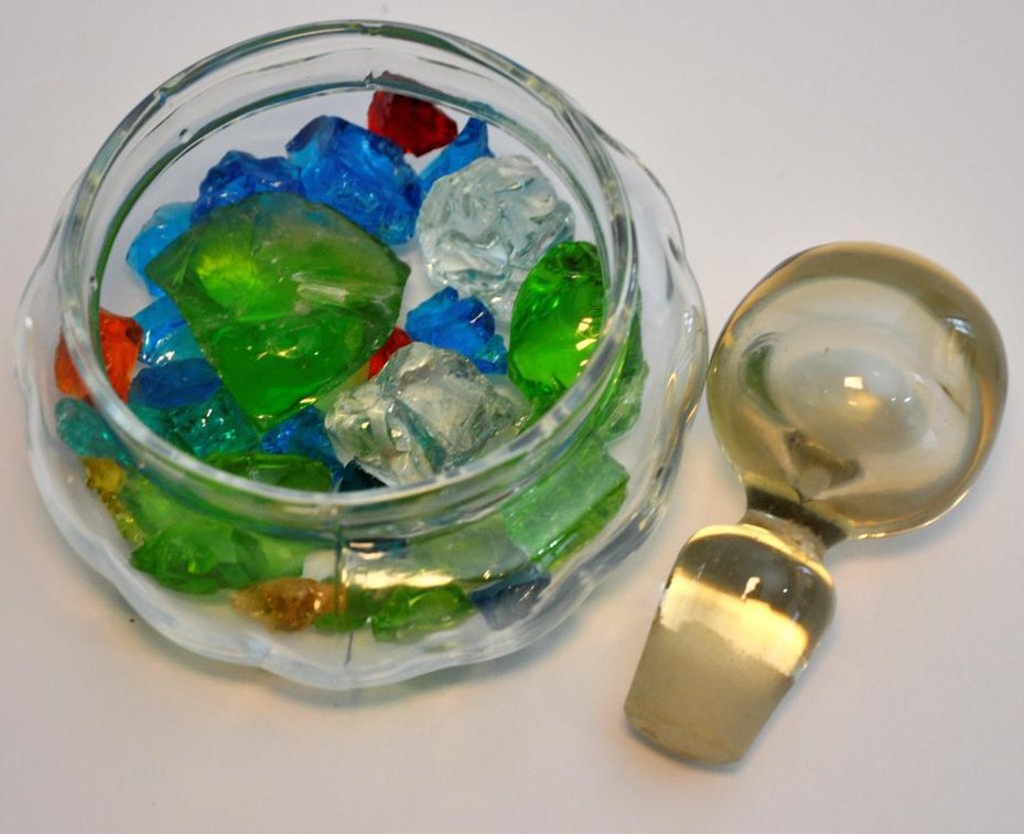 Colorful Glass Nuggets