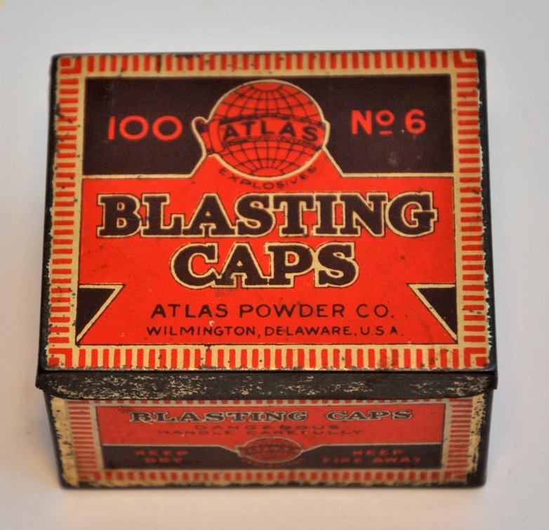 Atlas Blasting Caps Box