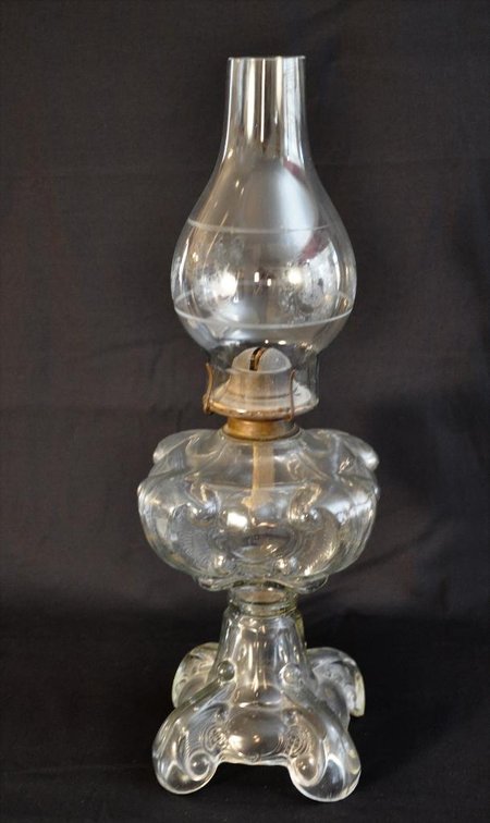 Glass Oil Lamp