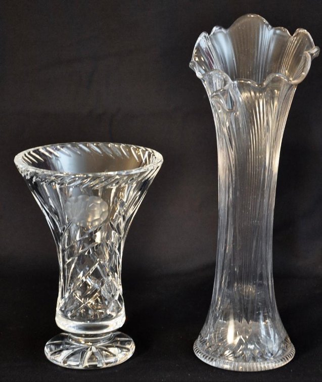 Two Glass Vases