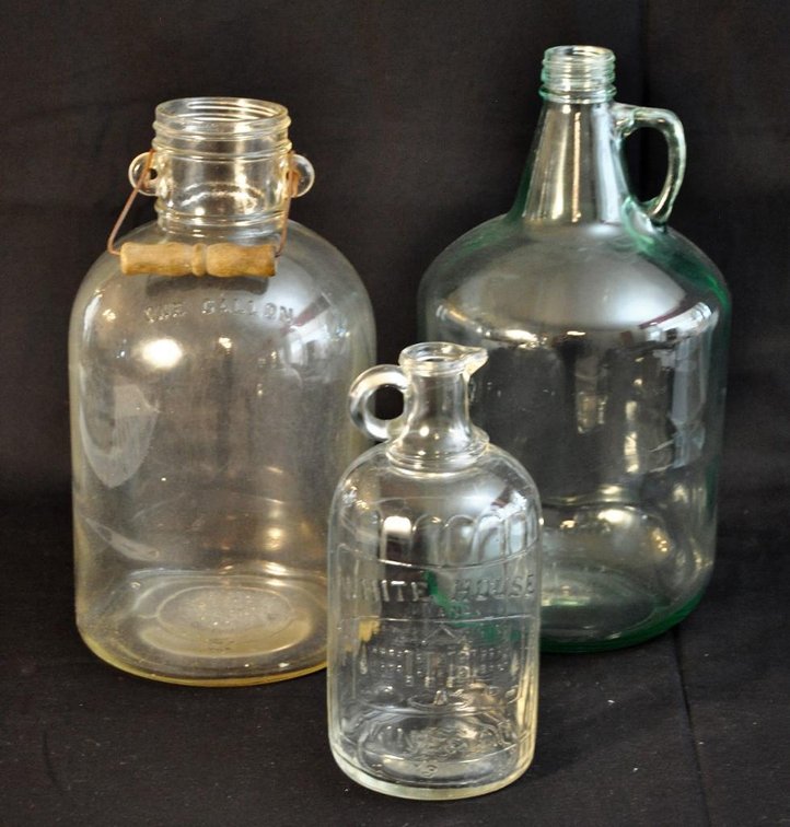 Three Glass Jugs