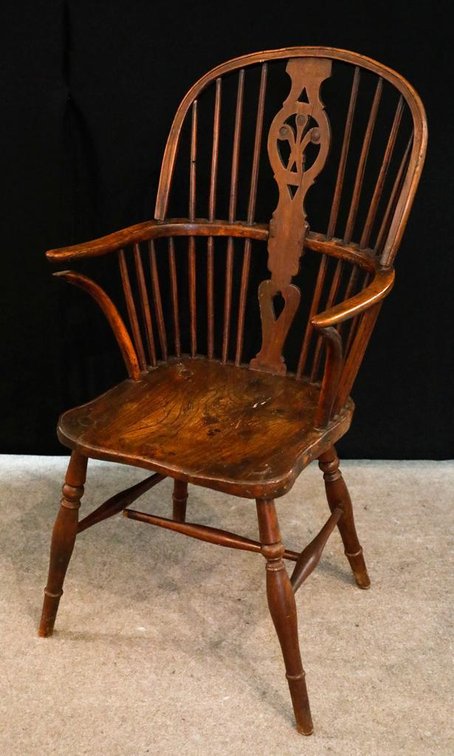 George III Windsor Spindle Chair