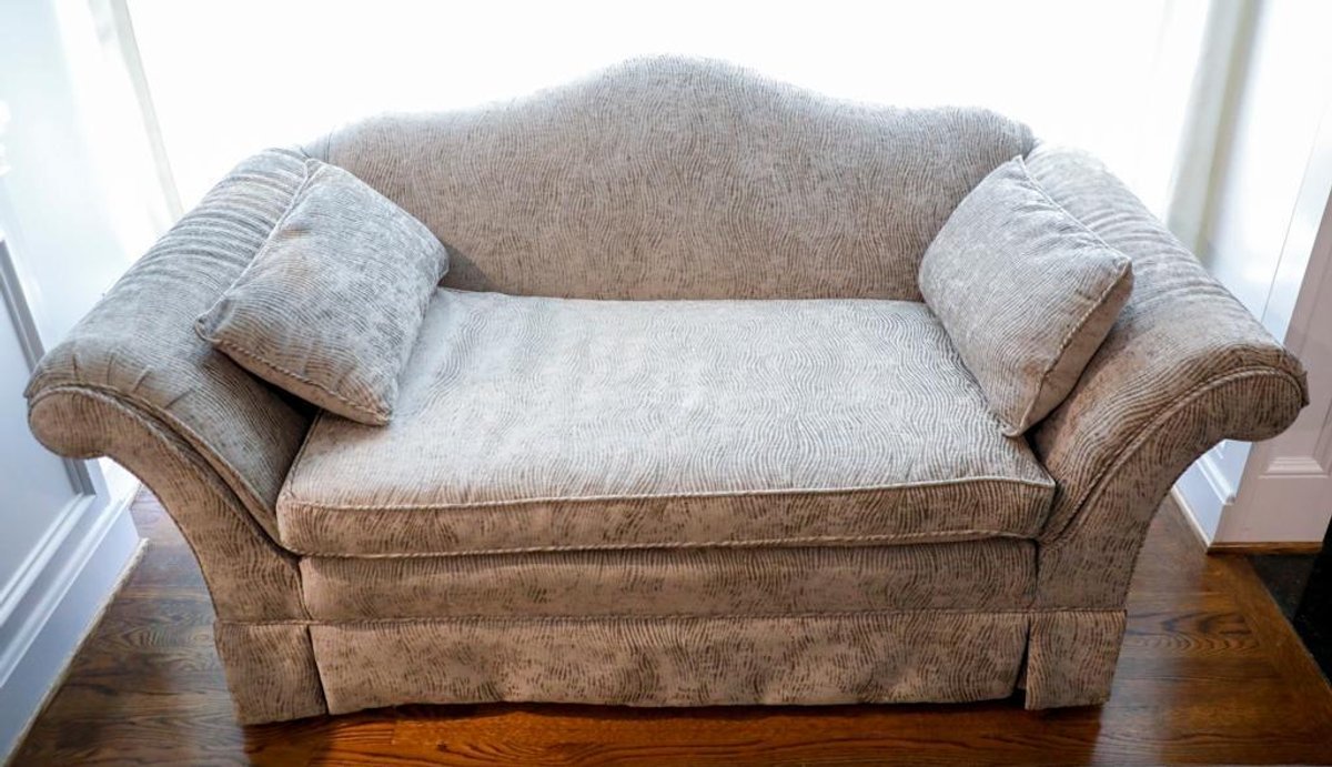Animal Print Loveseat