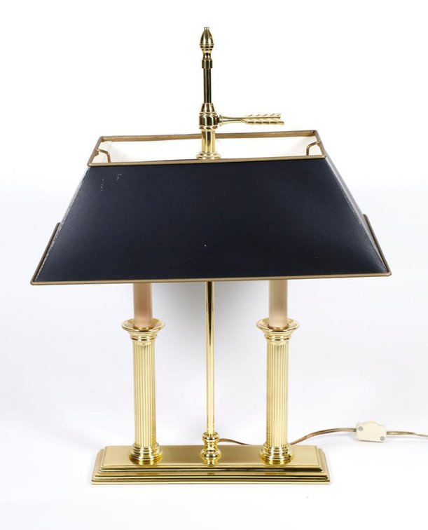 Baldwin Brass Double Candlestick Lamp