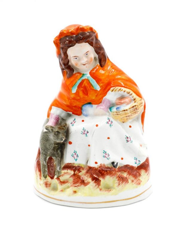 English Staffordshire Little Red Riding Hood