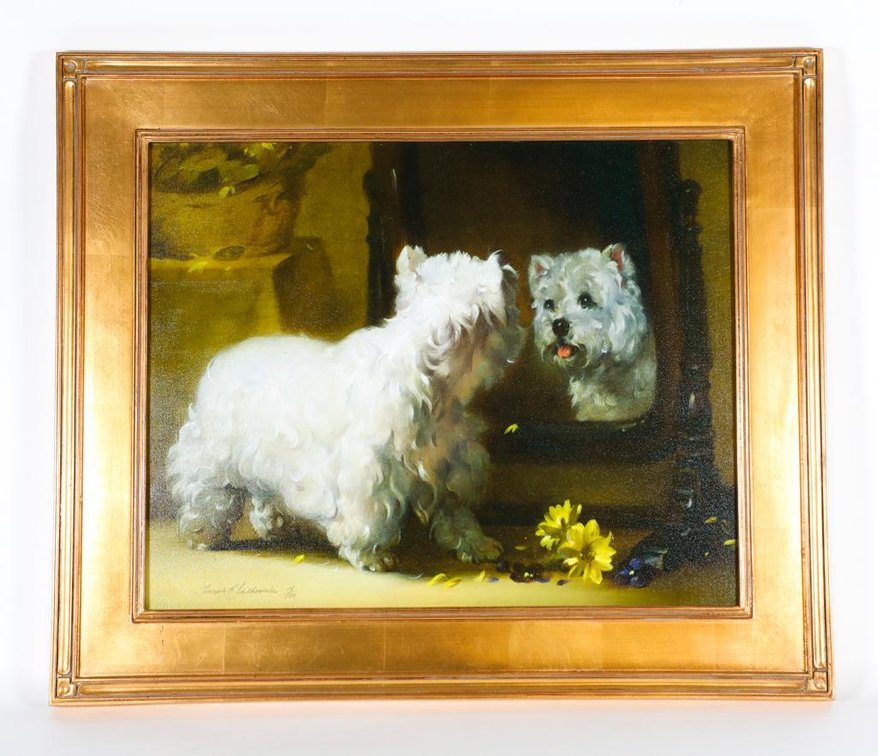 Westie Giclee "A Close Encounter"