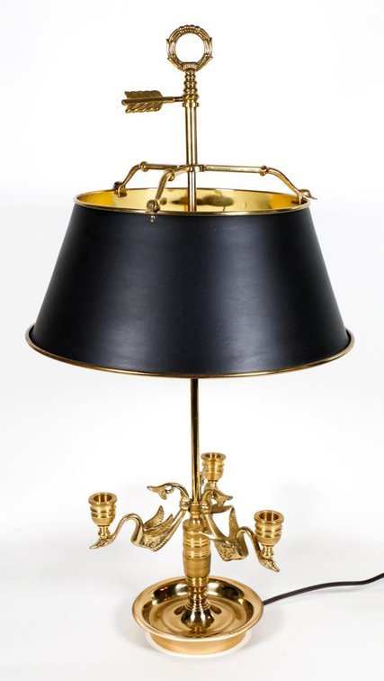 Marbro Brass Bouillotte Lamp