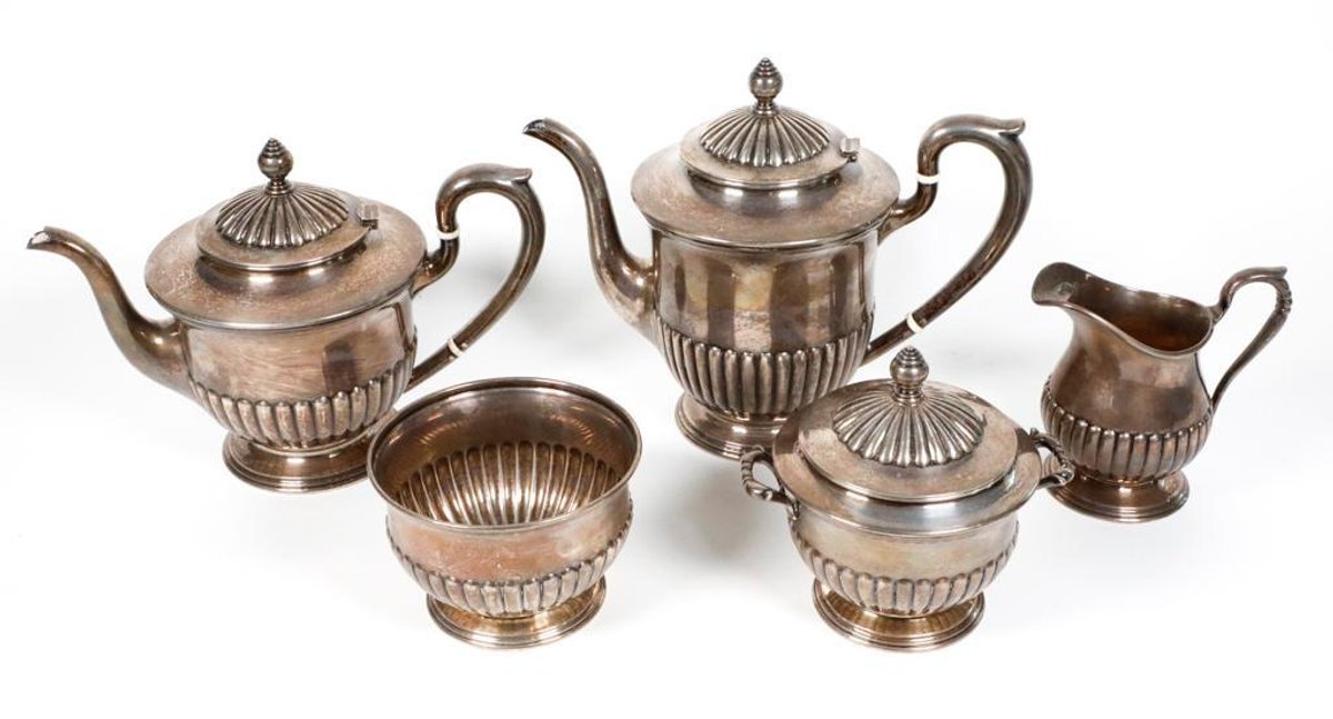 S. Kirk & Son Sterling Silver Five Piece Service Set