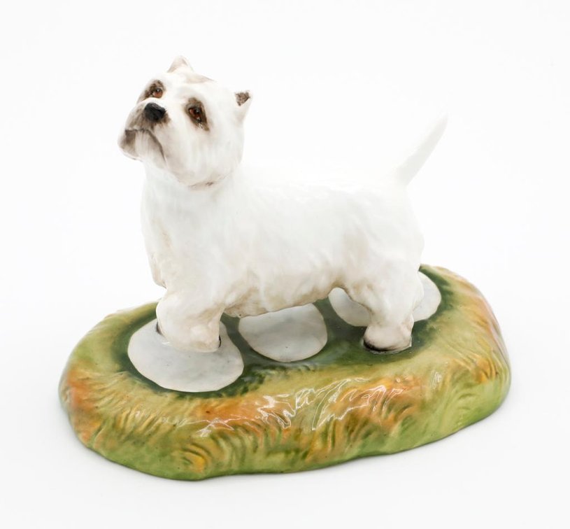 Hand Painted Royal Staffordshire Westie
