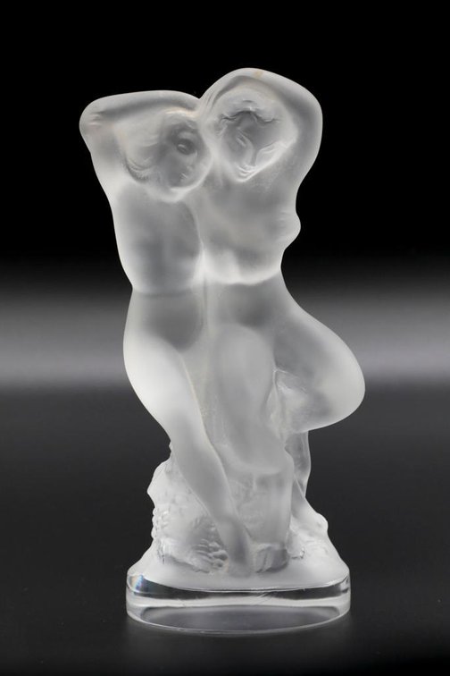 Lalique "Le Faune" Crystal Figurine