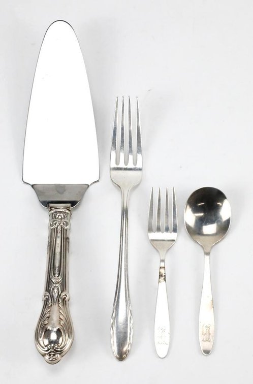 Four Sterling Silver Pieces