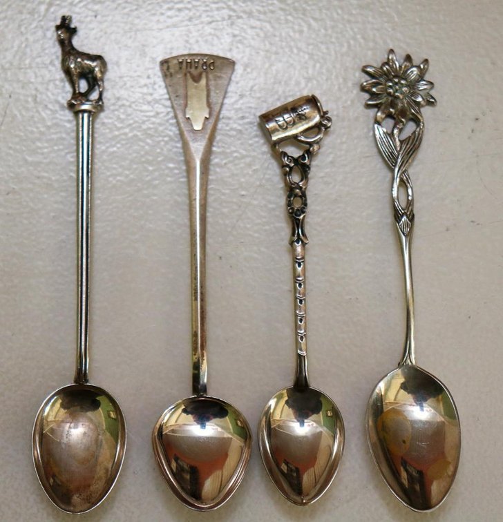 Four Silver Spoons