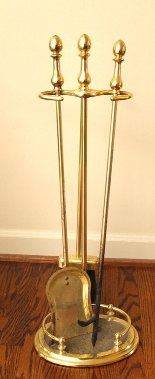 Brass Fireplace Tools