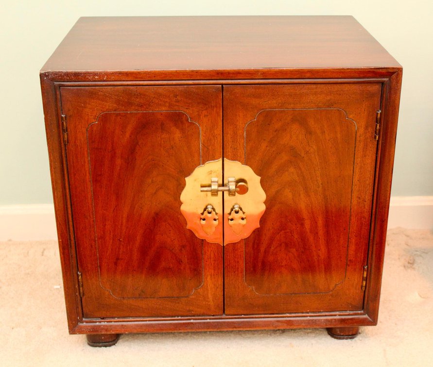 Asian Style Double Door Cabinet