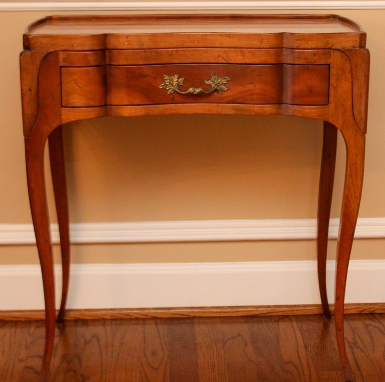 Louis XV Style Lift Tray Serving Table
