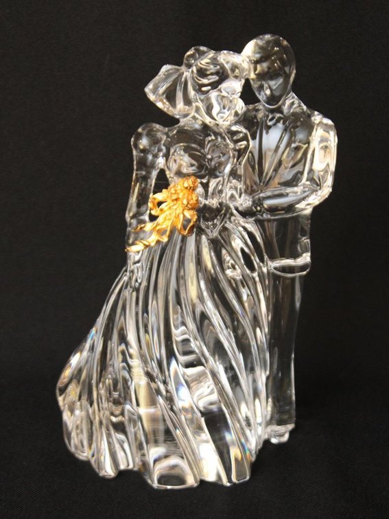 Lenox Crystal Bride and Groom