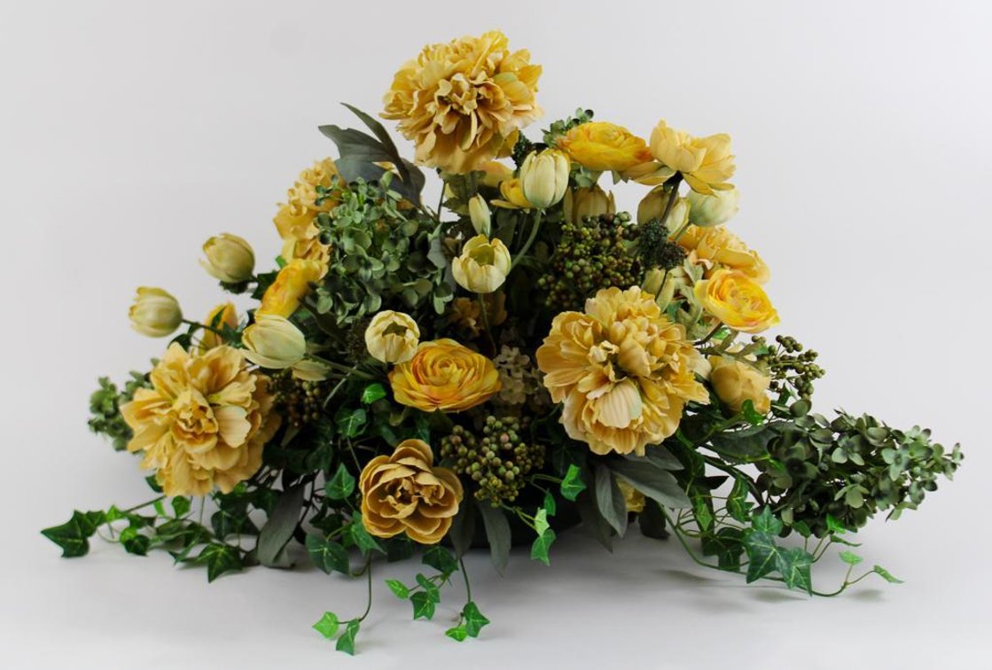 Faux Floral Centerpiece