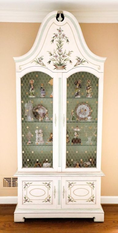 John Widdicomb Bonnet Top Cabinet