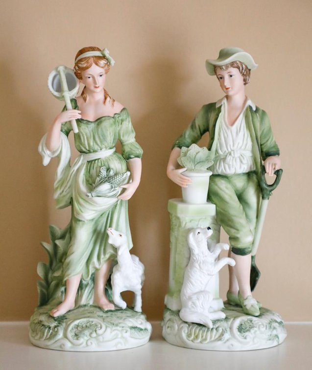 Porcelain Couple From Andrea by Sadek