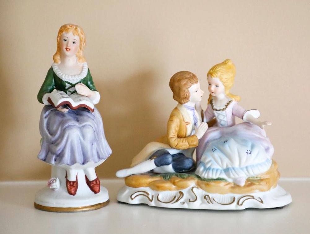 Two Porcelain Figures
