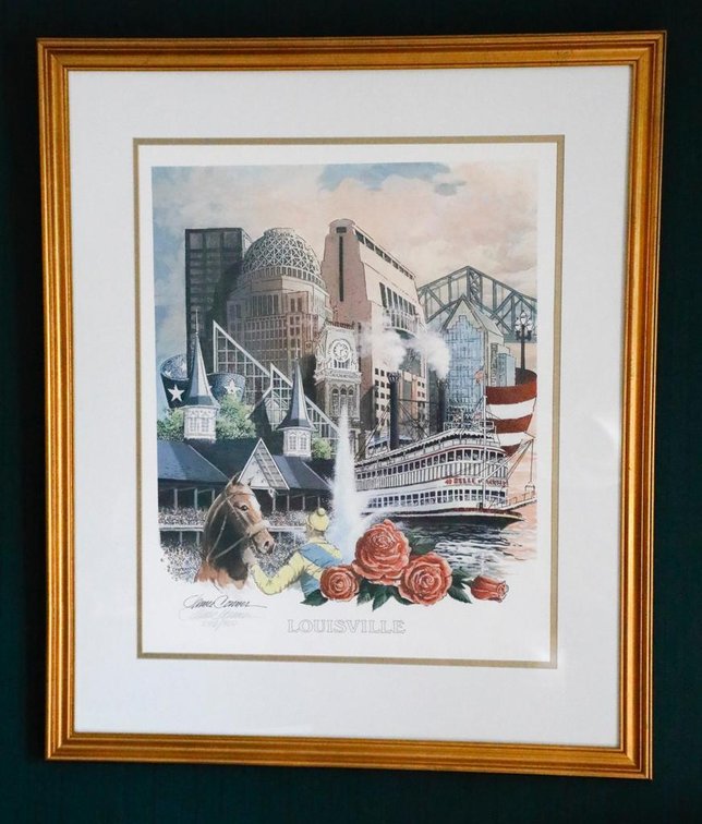 James Conner “Louisville” Montage Print