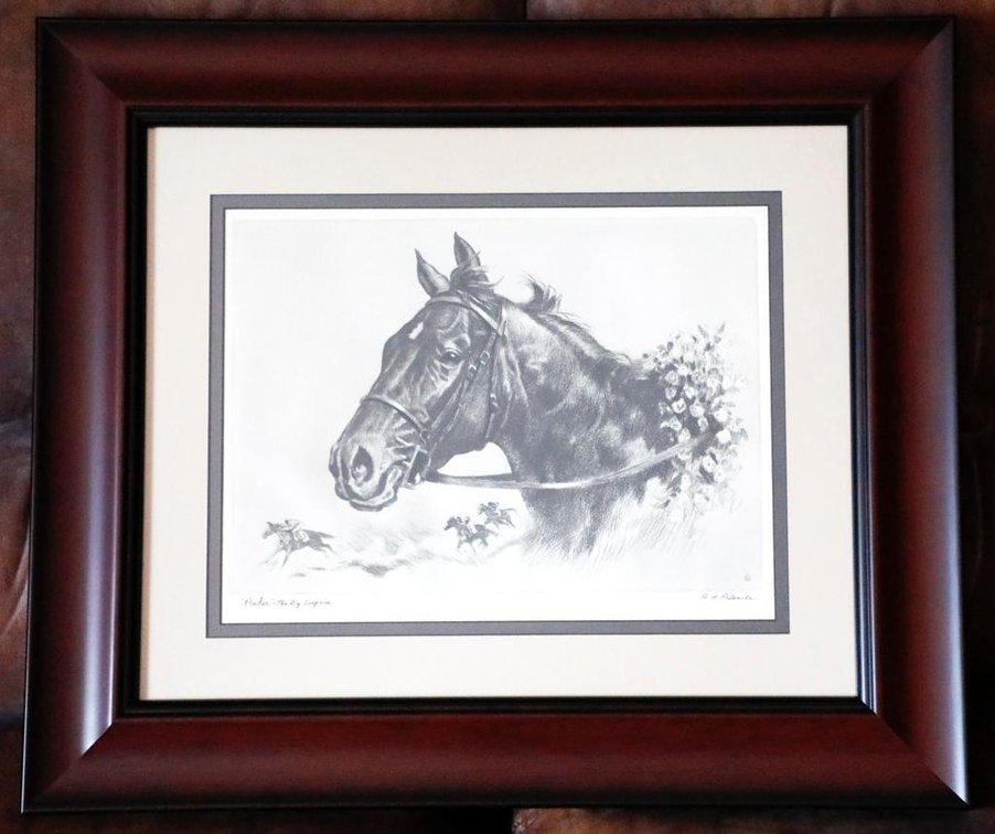 R.H. Palenske Intaglio Horse Print