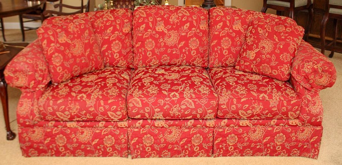 Drexel Heritage Humpback Upholstered Sofa
