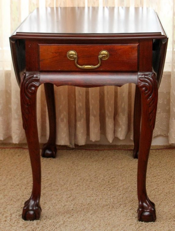 Pennsylvania House Drop Leaf End Table