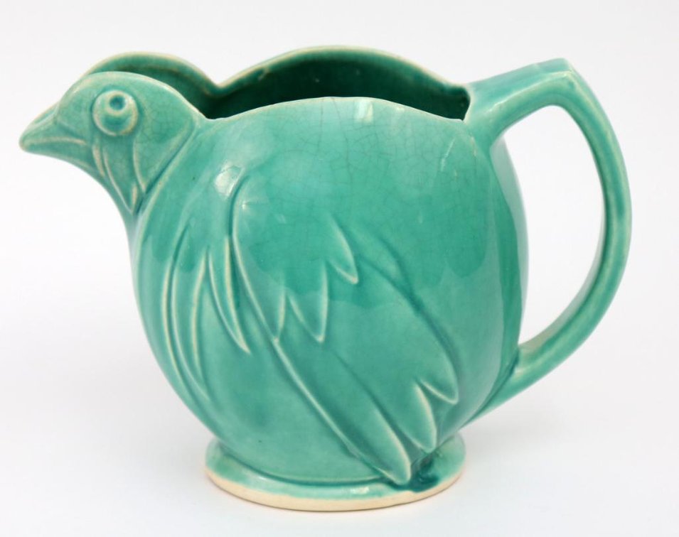 McCoy Aqua Chicken Pitcher