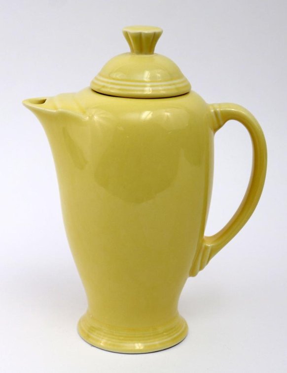 Vintage Fiesta Sunflower Yellow Coffee Server