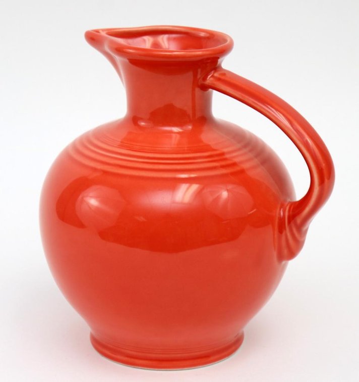 Fiesta Persimmon Pitcher