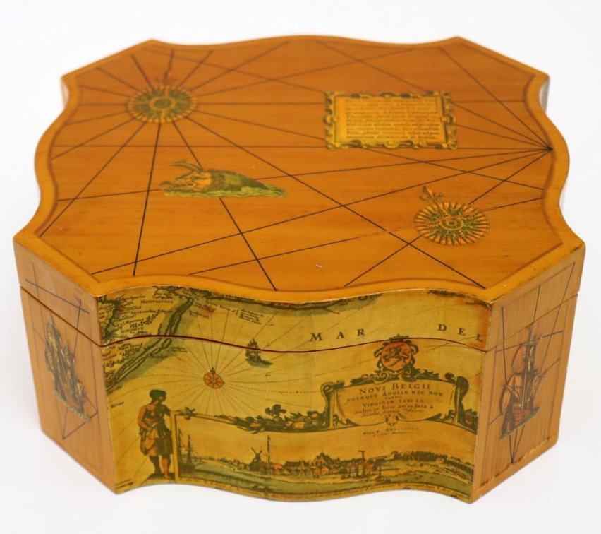 Wooden Old World Box
