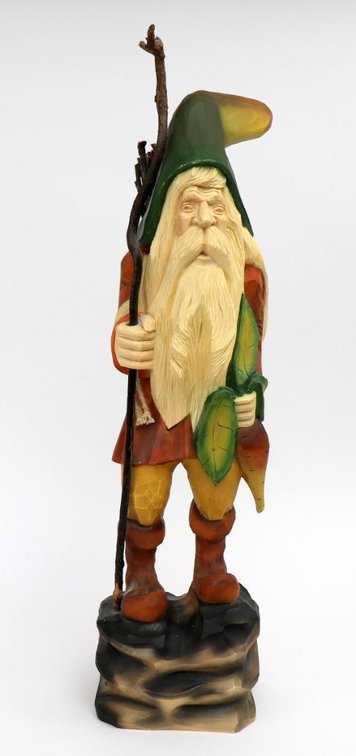 Dept 56 Carved Wooden Woodsman
