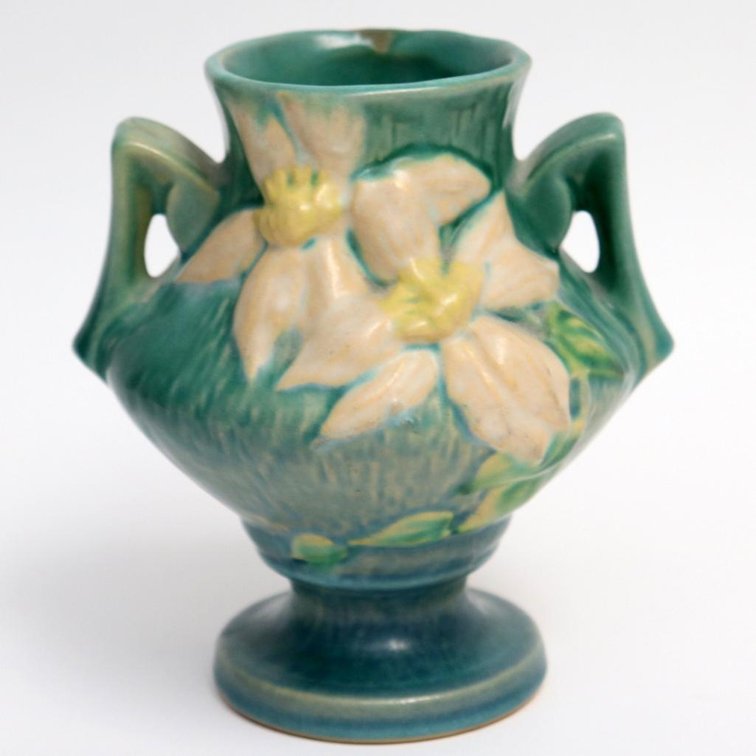 Roseville Clematis Vase