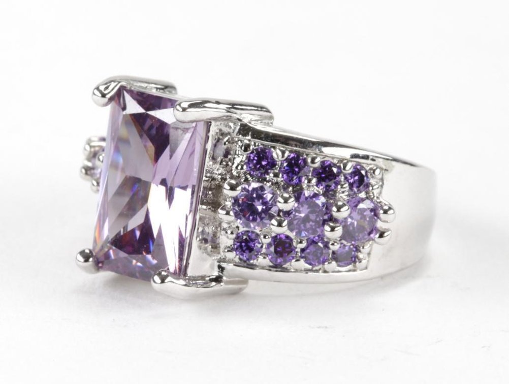 Sterling Silver Amethyst Ring