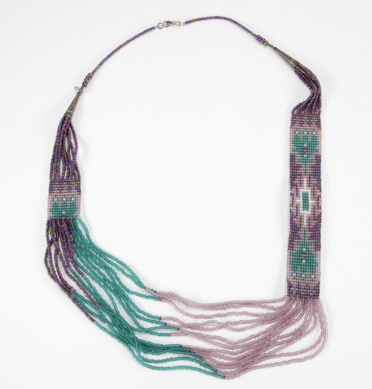 Navajo Rena Charles Beaded Necklace