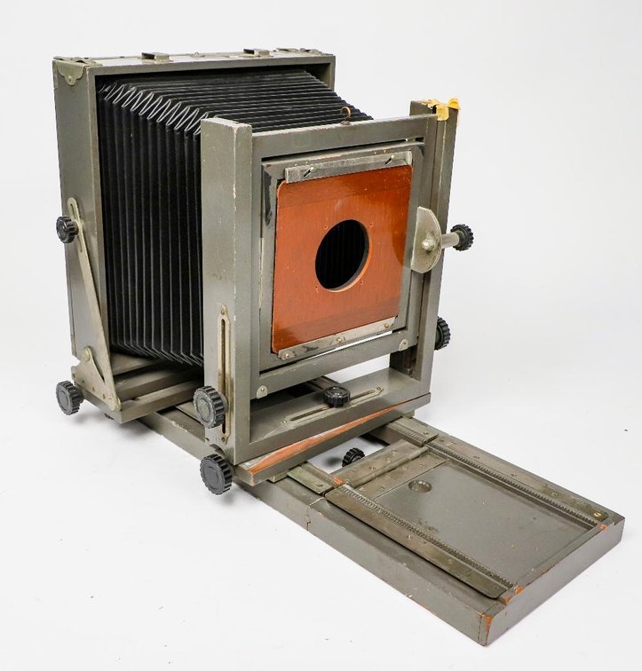 Battleship Gray 8x10 Field View Camera
