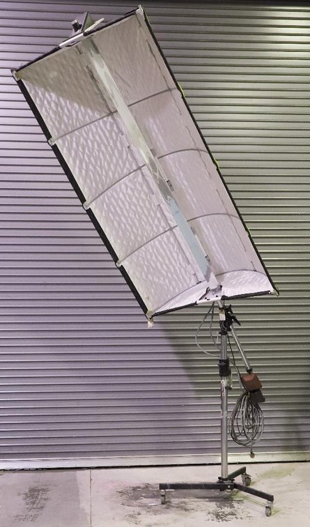 Largest Lucifero "Window Light" Hot Light on Boom Stand