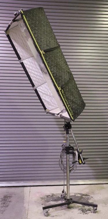 Larger Lucifero "Window Light" Hot Light on Boom Stand