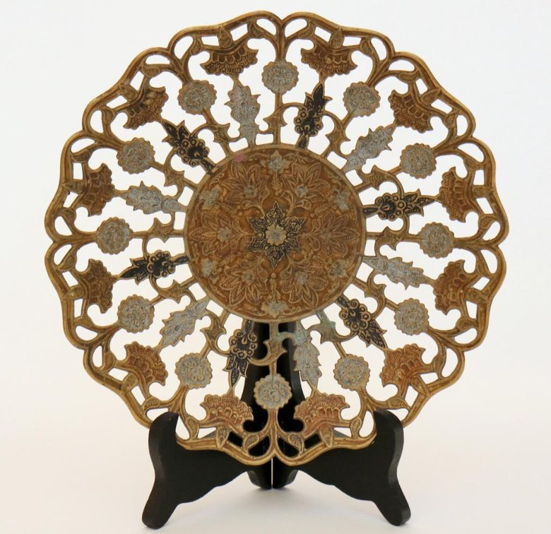 Brass Pierced Plate