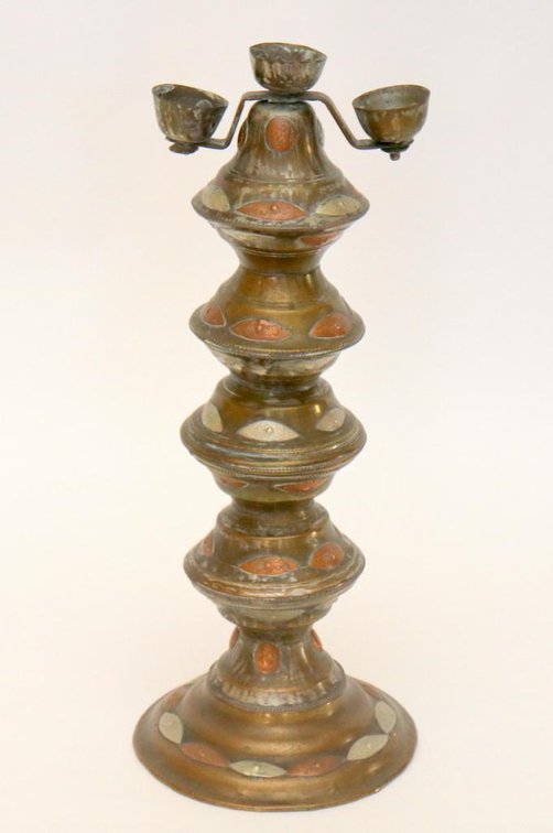 Brass Ceremonial Candle Holder