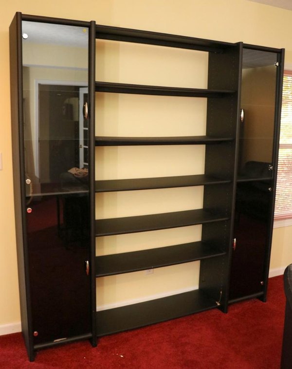 Black Ikea Wall Unit