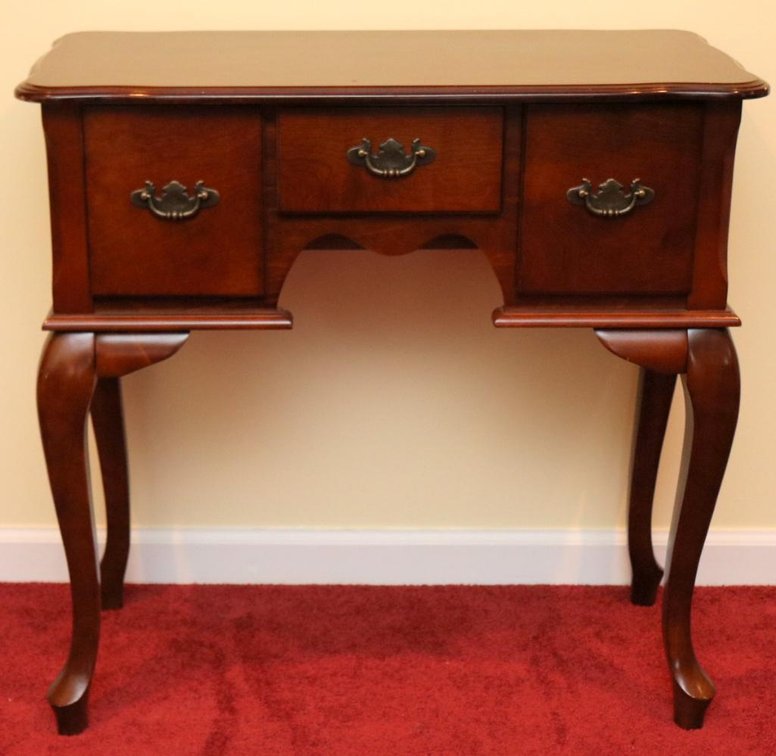 Ladies' Writing Desk with Queen Anne Style Legs