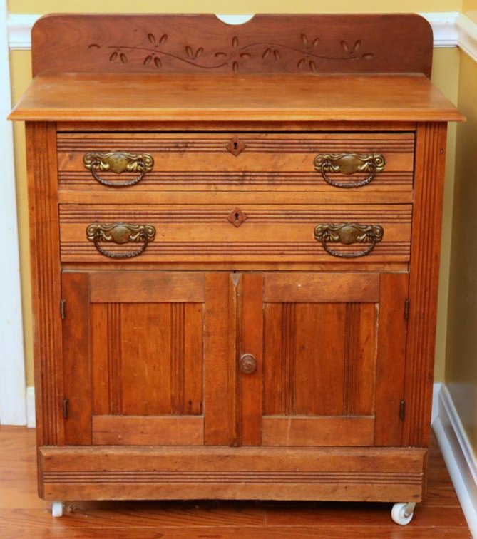 Antique Eastlake Victorian Washstand