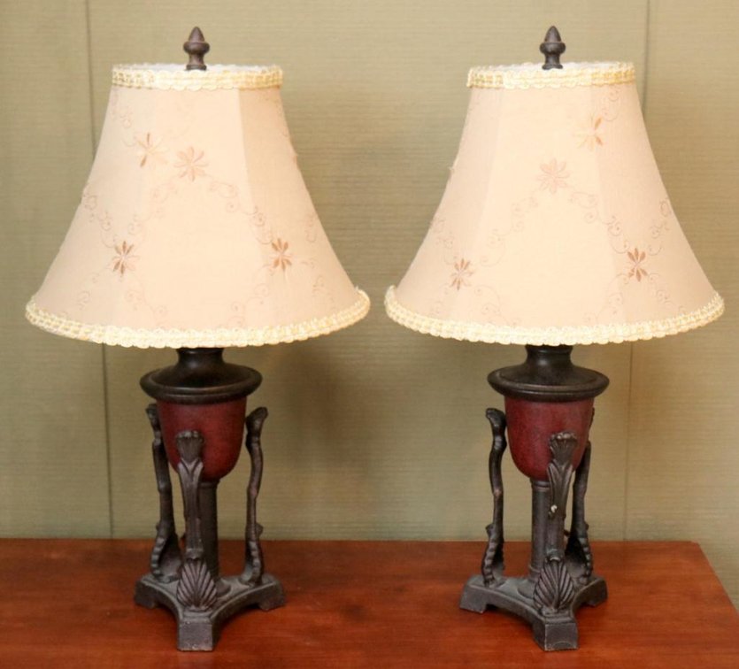 Pair of Decorator Table Lamps