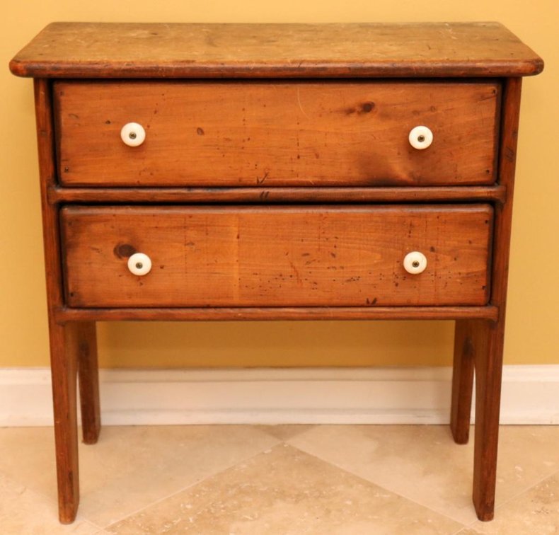 Primitive Style Side Table