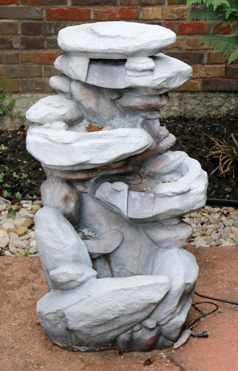 Composite Patio Fountain