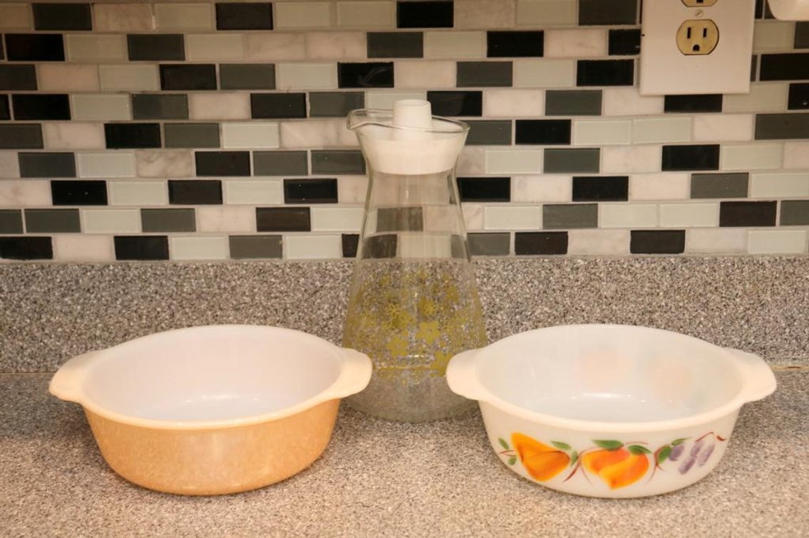 Vintage Pyrex and Fire King