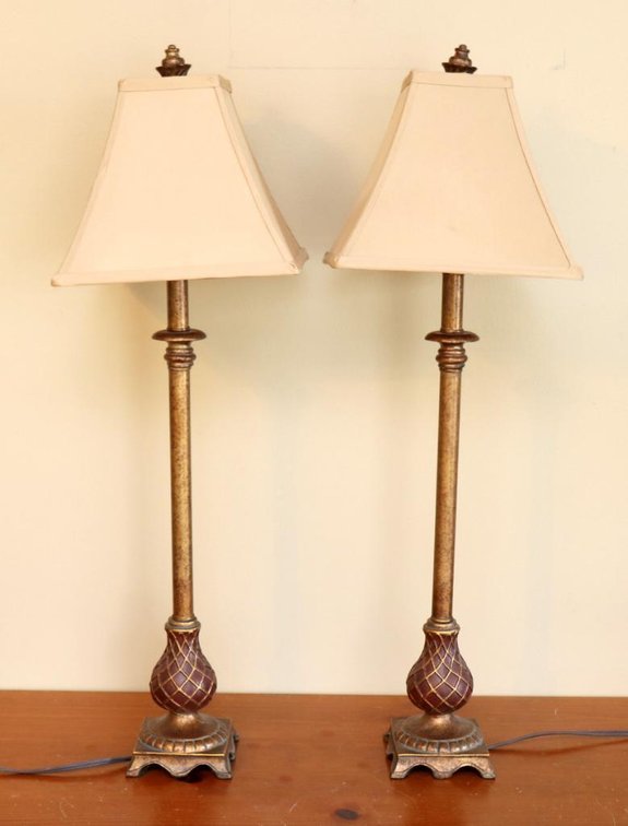 Pair of Banquet Lamps
